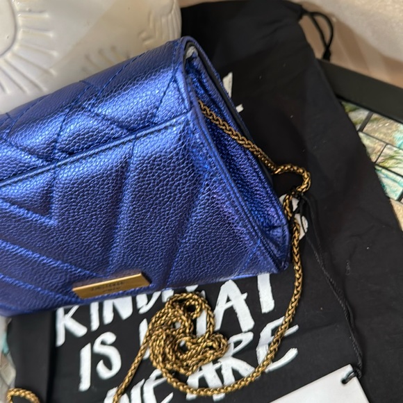 COPY - Kurt Geiger London Extra Mini Kensington Quilted Leather Wallet on a C… - Picture 10 of 17